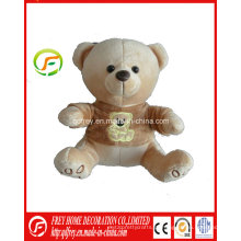 Brinquedo macio do presente do bebê do urso da peluche para o Natal